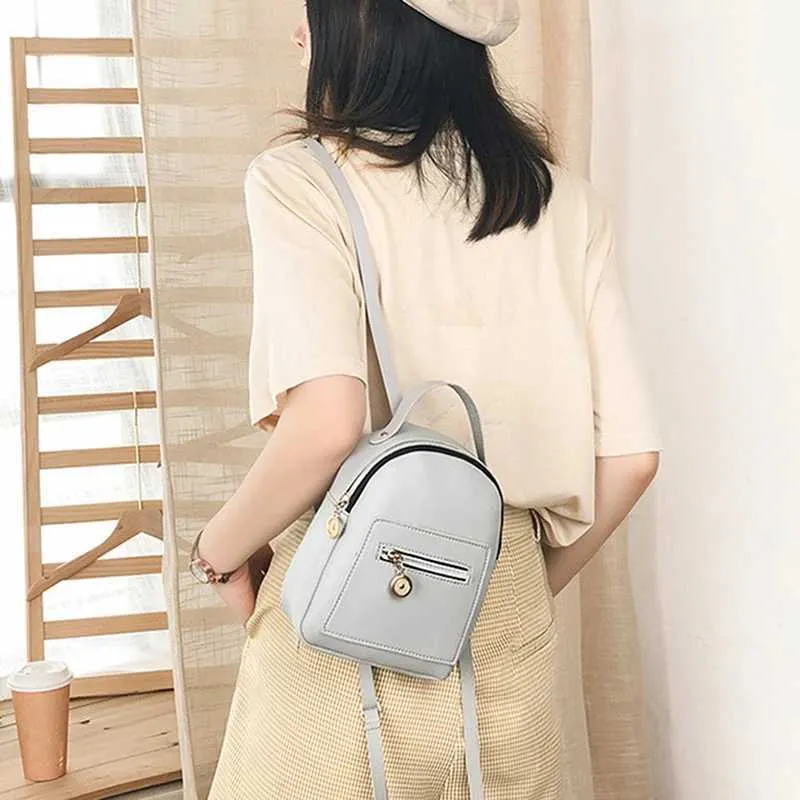 Markendesigner-Mode für Frauen Mini Soft Touch Multifunktions-kleiner Rucksack weibliche Damen Umhängetasche Mädchen Handtasche_voghion.com