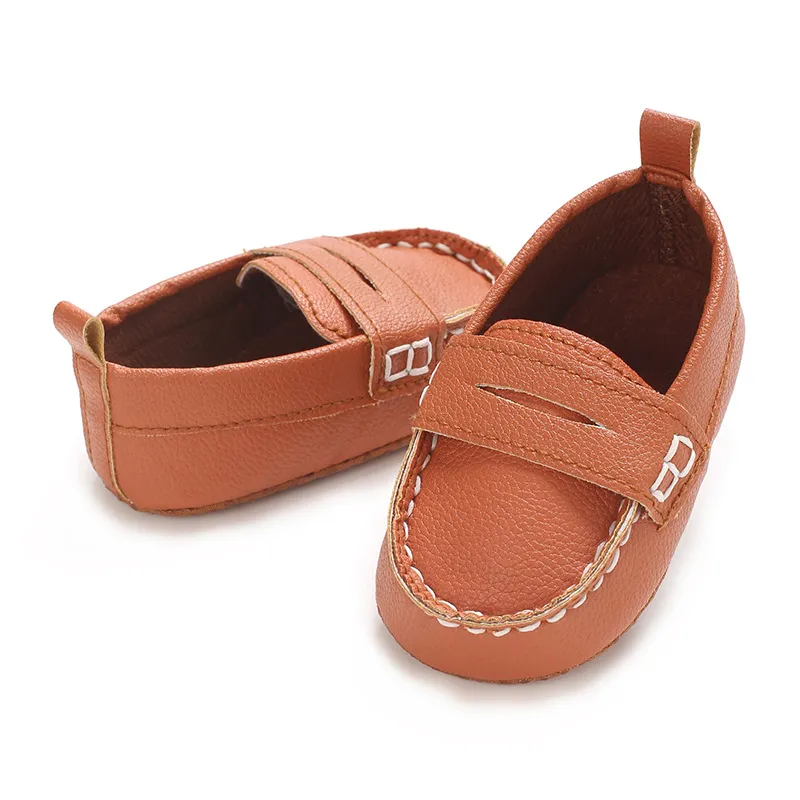 Fashion Infant Casual for Baby Boys Loafers Newborn Happysteps Footwear Toddler Girls Soft Bottom Leather Shoes 0-18_voghion.com