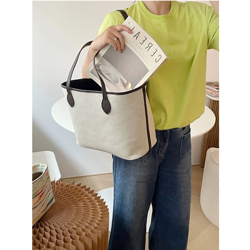 Sac fourre-tout tendance de petite et grande capacité pour femme, nouveau sac seau polyvalent pour les déplacements quotidiens, sac à bandoulière sous les bras, 2024_voghion.com