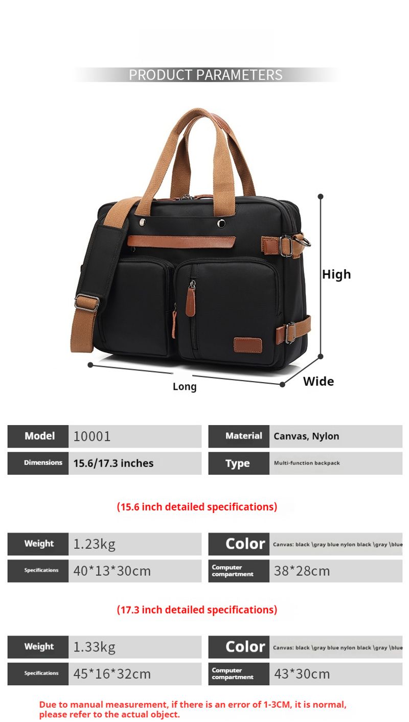 17,3-Zoll-Rucksack für Männer, wasserdichte und langlebige Multifunktionstasche, Crossbody-Studentenrucksack,_voghion.com