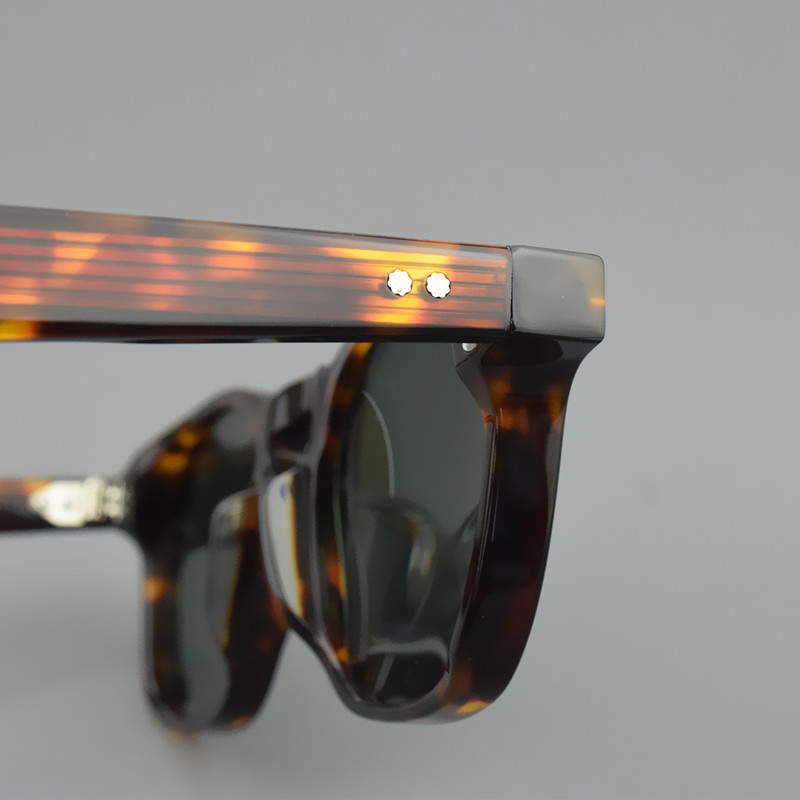NN-034 vintage Polarized Sunglasses Men Women round Retro Brand Sunglass UV400 Fashion Male Acetate Designer Sun glasses_voghion.com