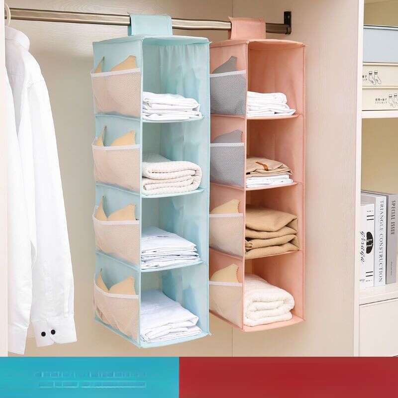 【 8692 People Collection 】 Multi Functional Double-sided Three-dimensional Wardrobe Clothes Underwear Socks Washable_voghion.com