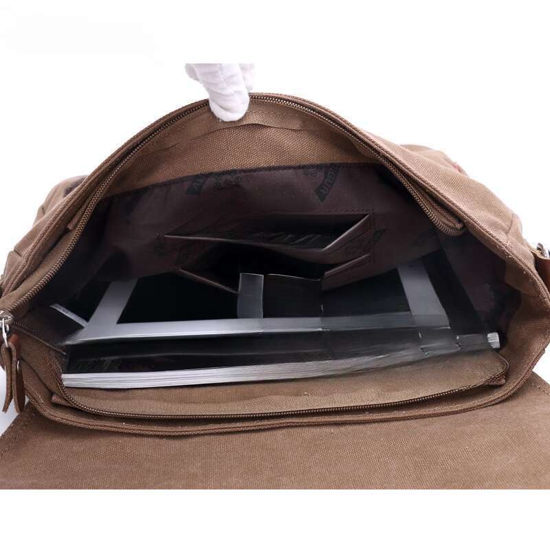 New Men's Shoulder Satchel Korean Version Of The Casual Student Bags_voghion.com