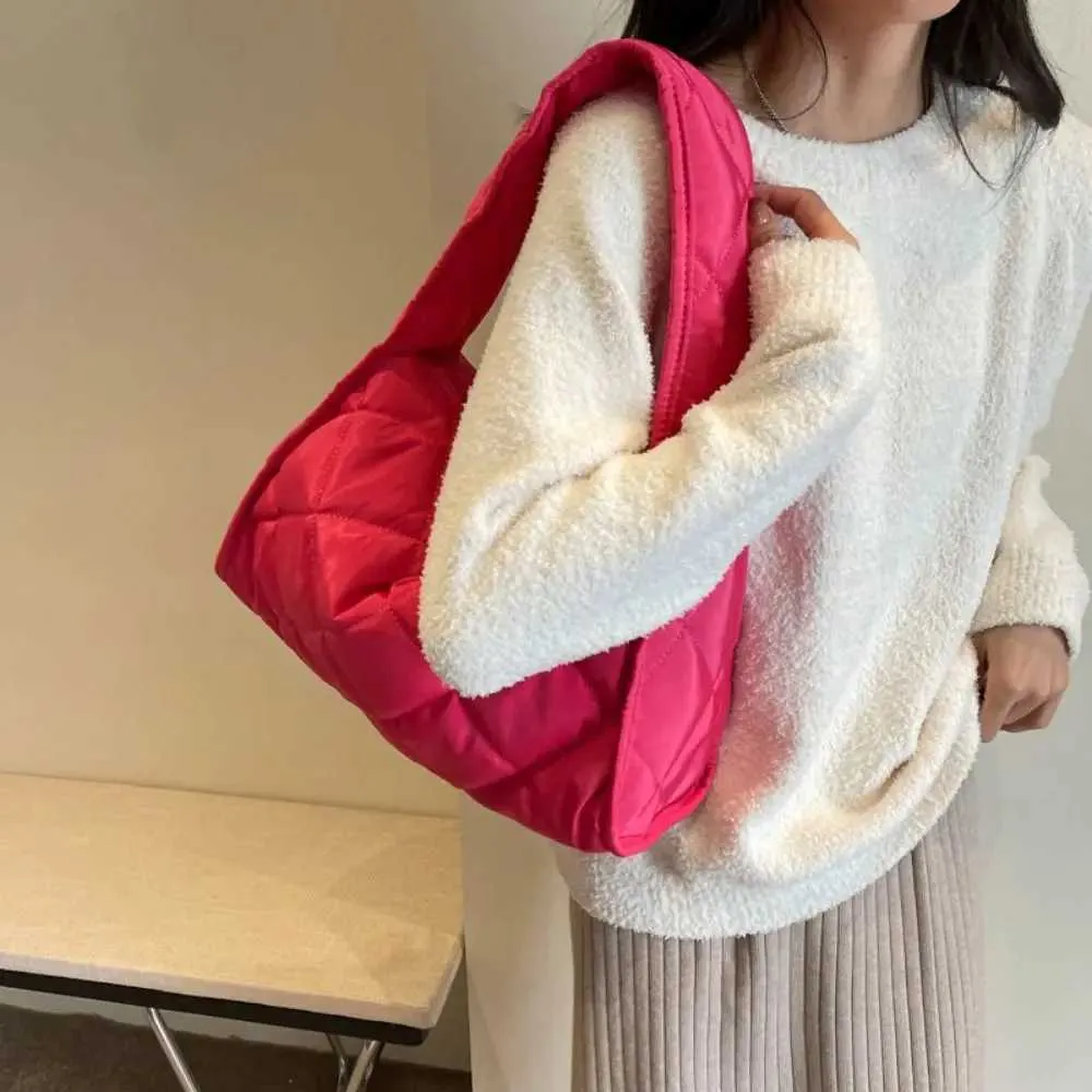 Bolso de hombro acolchado para mujer bolso puff de moda chic_voghion.com