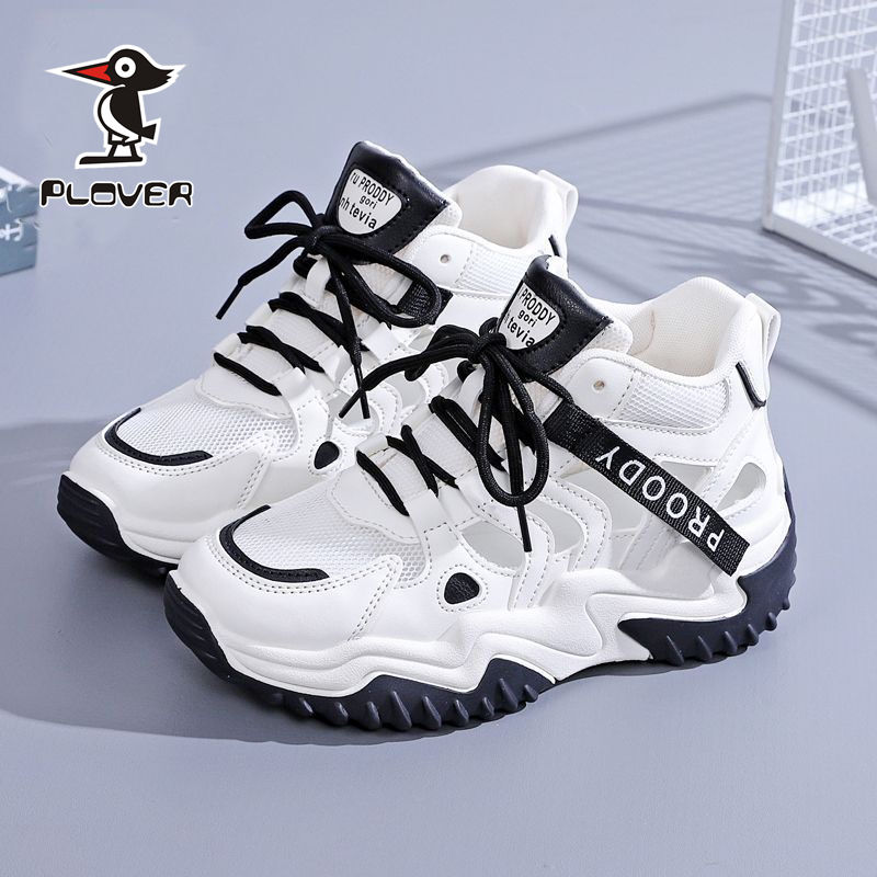PLOVER beliebte ausgehöhlte Papa-Schuhe im Sommer 2024, neue vielseitige, atmungsaktive Sportsandalen mit dicker Sohle für Damen_voghion.com