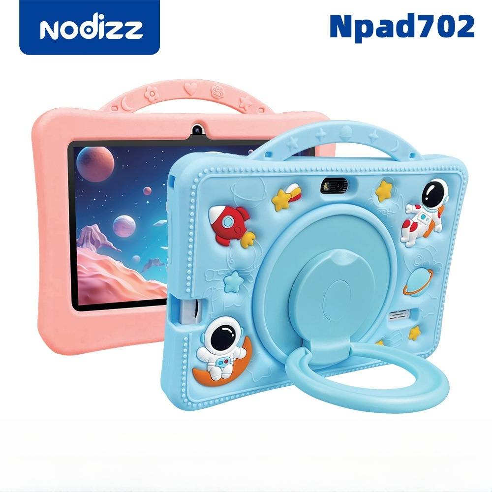 Npad702 Kids Learning Tablet - 7" Android WiFi Educational Pad With Parental Control, Preloaded Learning Apps, Games & EBooks
