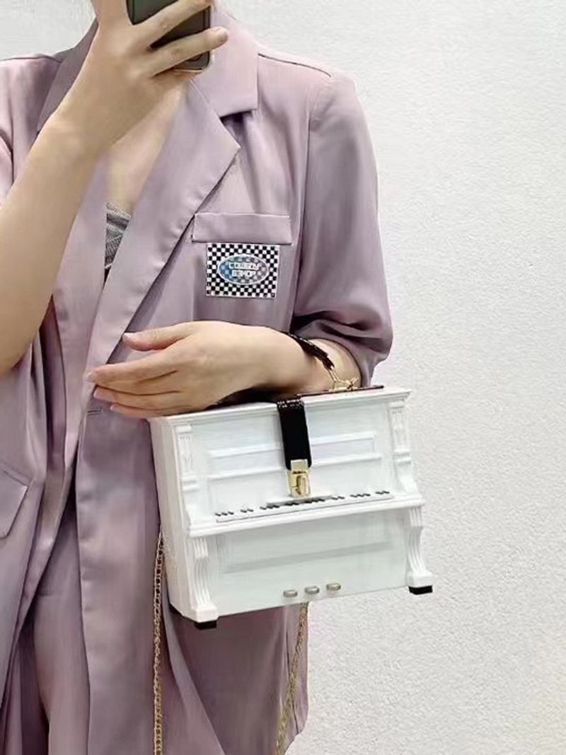 Geldbörsen und Handtaschen für Damen Luxus-Designer-Umhängetasche in Klavierform, Taschen, Geldbörsenbox, Umhängetasche_voghion.com