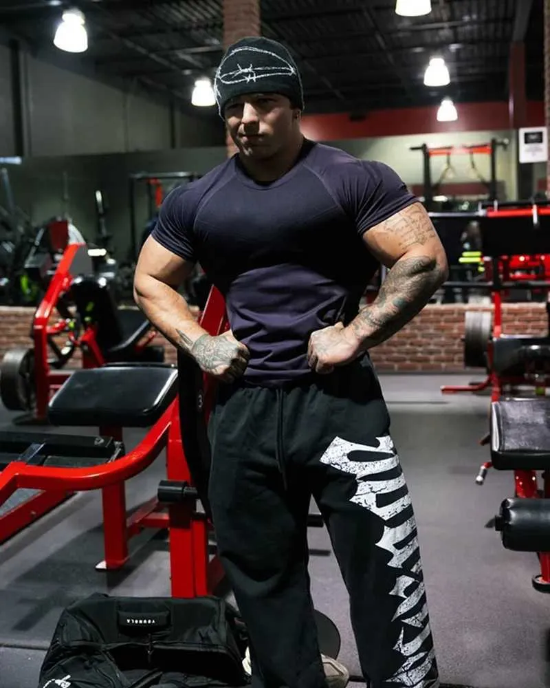 T-shirt de compression à manches courtes pour homme, séchage rapide, pour vélo, course à pied, entraînement, vêtements de sport, W250317_voghion.com