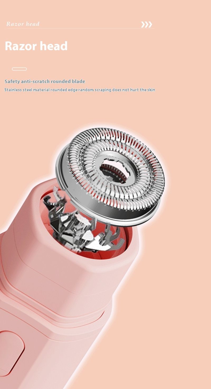 Electric shaver multifunctional shaving genitalia mini for women's private electric hair removal device_voghion.com