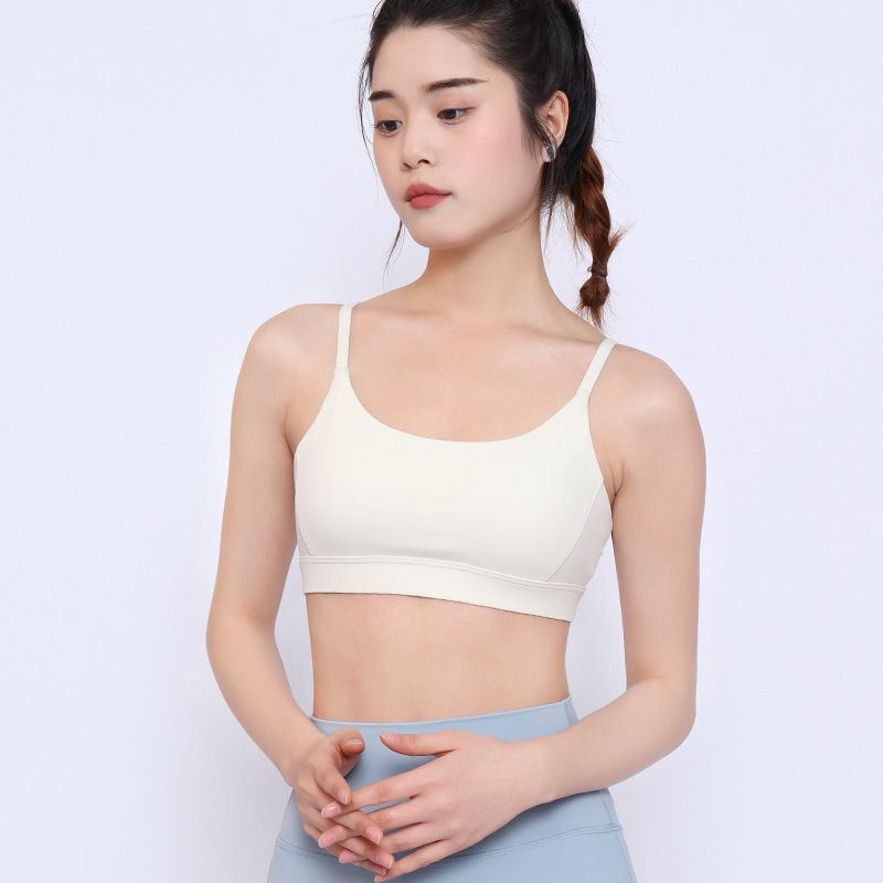 2024 New Summer Yoga Sports For Women With Beautiful Backs And External Wearing Dance Fiess Shockproof Gathering_voghion.com