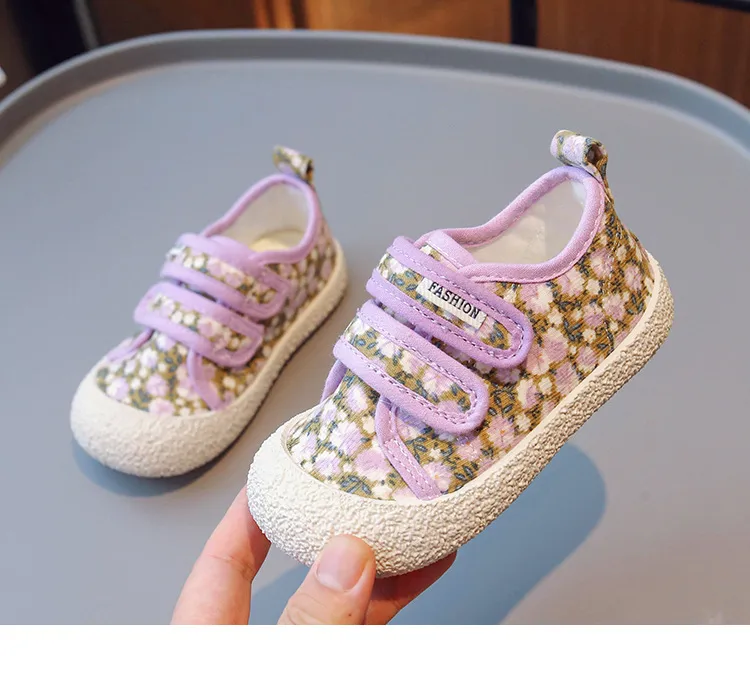 Pantofi sport pentru copii, din pânză, la modă, fete, casual, pentru bebeluși, copii mici, Happysteps, mărimi US5c-US1y_voghion.com
