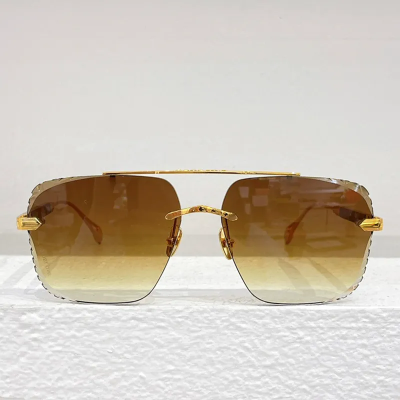 Designer Sunglasses For Men Square Double Bridge Uv Protection_voghion.com