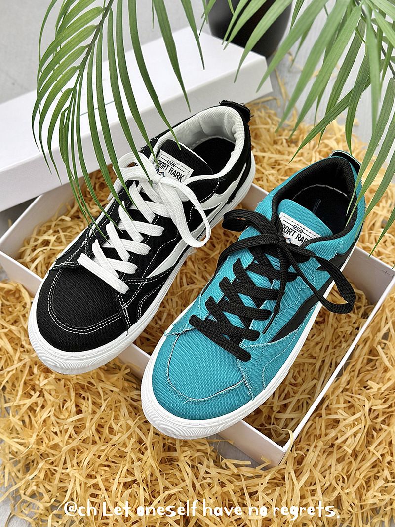Neue Student Casual Canvas Herrenmode Board Schuhe_voghion.com