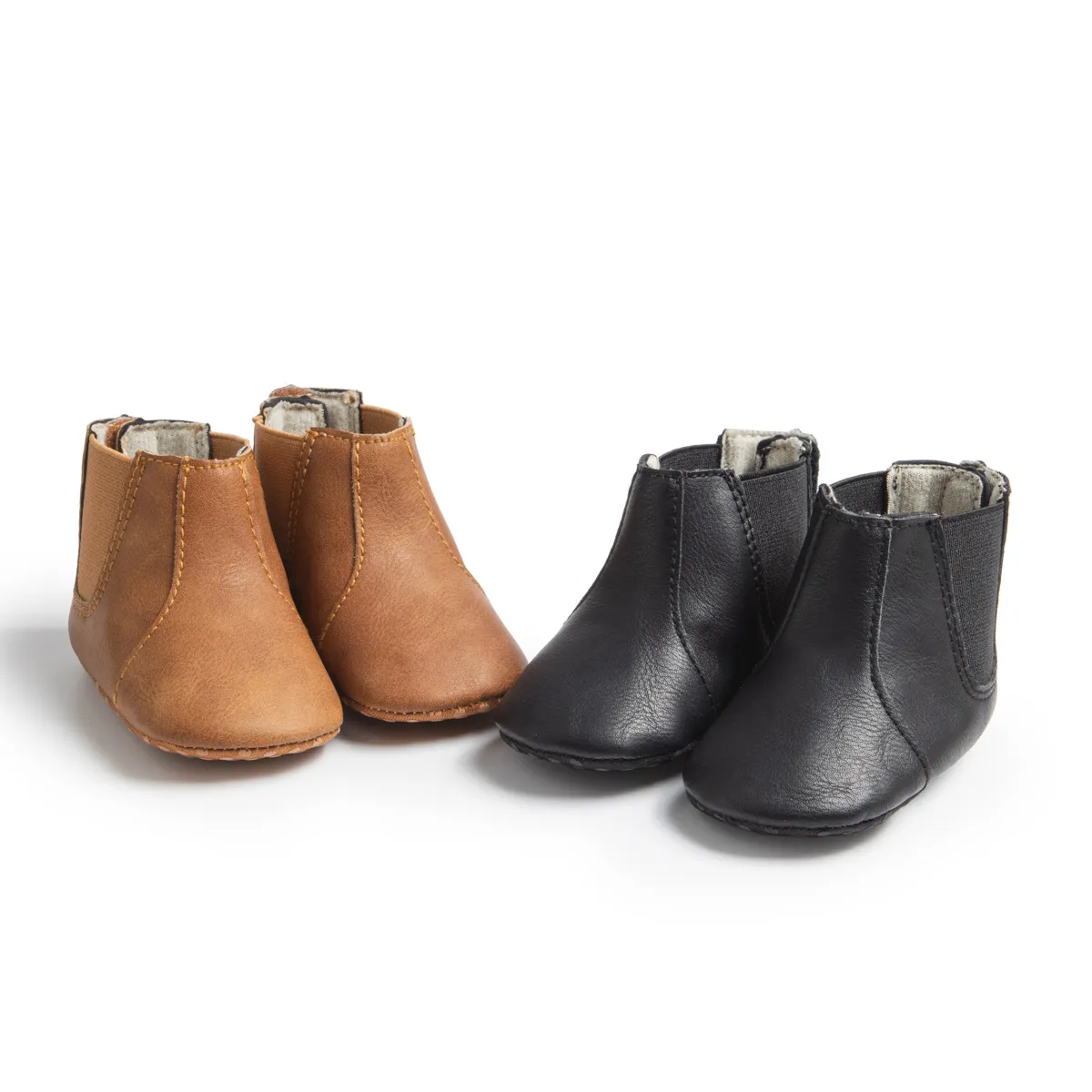 Moda Neonato Bambino Neve Inverno Happysteps Impermeabile Antiscivolo Ragazzo Ragazza Scarpe in Pelle Bambini Caldo Neonato Bambino All'aperto_voghion.com