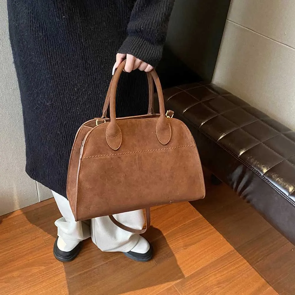 Damen Wildleder Schulter Stilvolle Crossbody Trendy Tragetasche Mode Designer Taschen Top-griff Satchel Ba241216_voghion.com