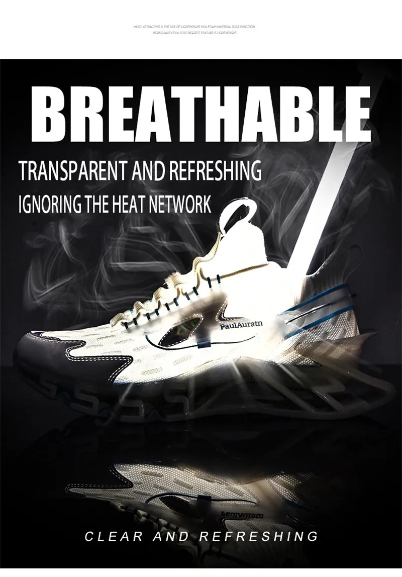 Student School Summer New High Youth Sports Casual Blade Soft Sole Durable Basketball Shoes Lhshoe_desvips.com