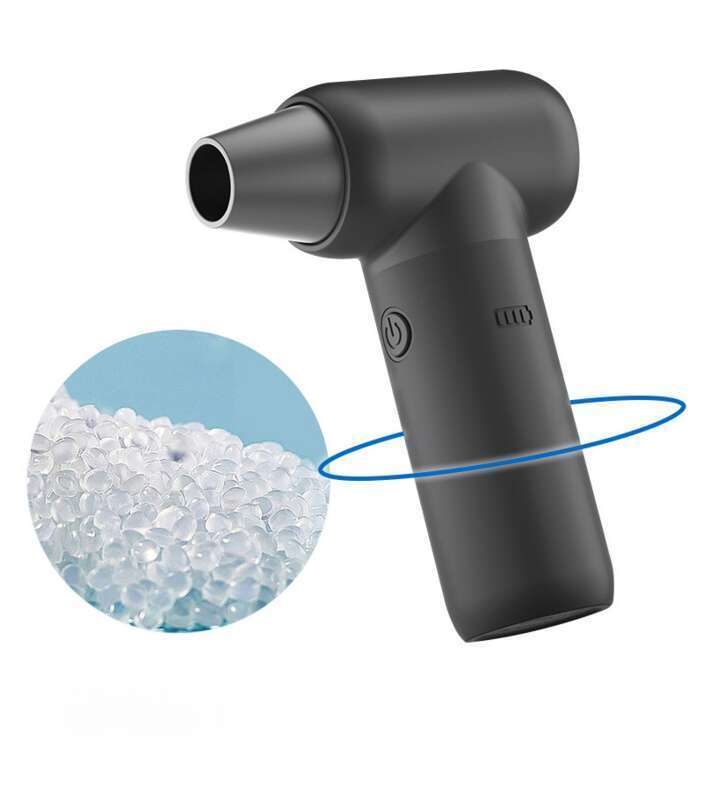 Suflantă de praf integrată fără perii montată în mașină, multifuncțională, cu încărcare auto, mini uscător de păr wireless de mare viteză_voghion.com