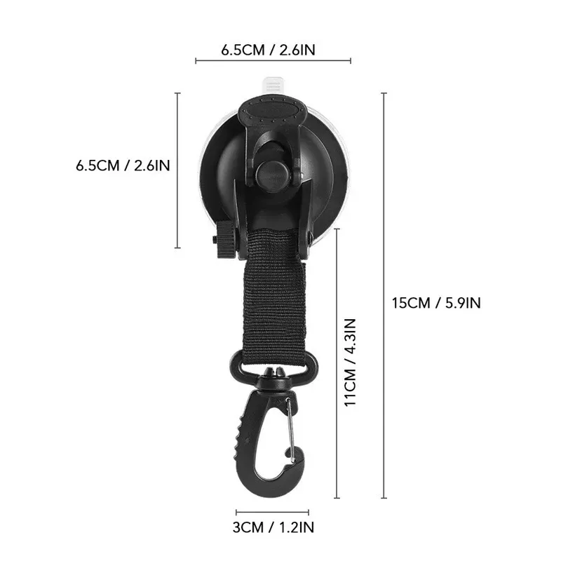 Mașină puternică ventuză ancoră cort exterior fixare cârlig Heavy Duty legare în jos Camping baldachin copertină prelată carabinier_voghion.com