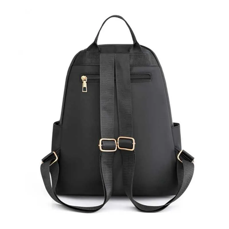 Fashion Nylon Women's Large Travel Backpack For Stylish Journeys_voghion.com