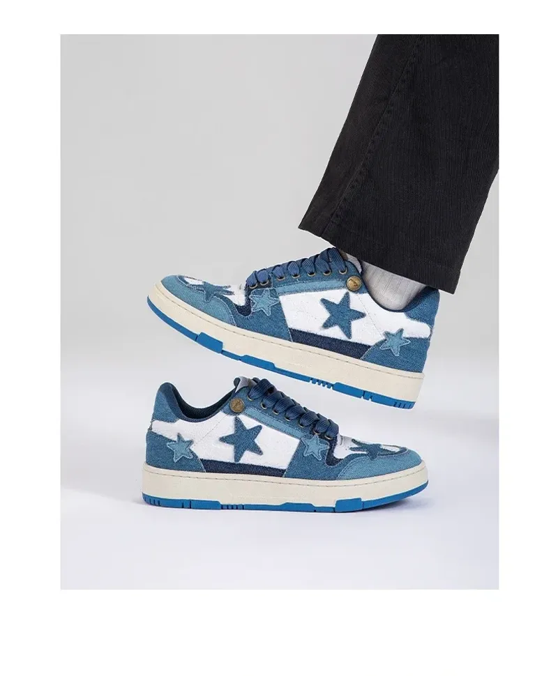 Modische Basketball-Sneakers: bequeme Casual-Sportschuhe mit weichen Sohlen_voghion.com