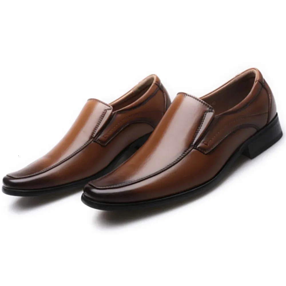Vestidos clássicos de couro para negócios, elegantes e formais, sapatos Oxford para casamento e escritório, masculinos 240930_voghion.com