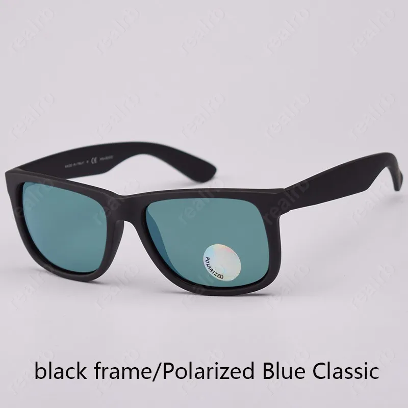 Gafas de sol polarizadas Justin 4165 de 55 mm para hombre y mujer, de alta calidad, con montura de nailon y accesorios._voghion.com
