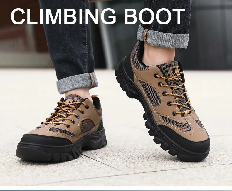 Oulylan Scarpe da trekking antiscivolo per uomo, da arrampicata, sportive, per il tempo libero, da corsa, da trekking, da ginnastica 240619_voghion.com