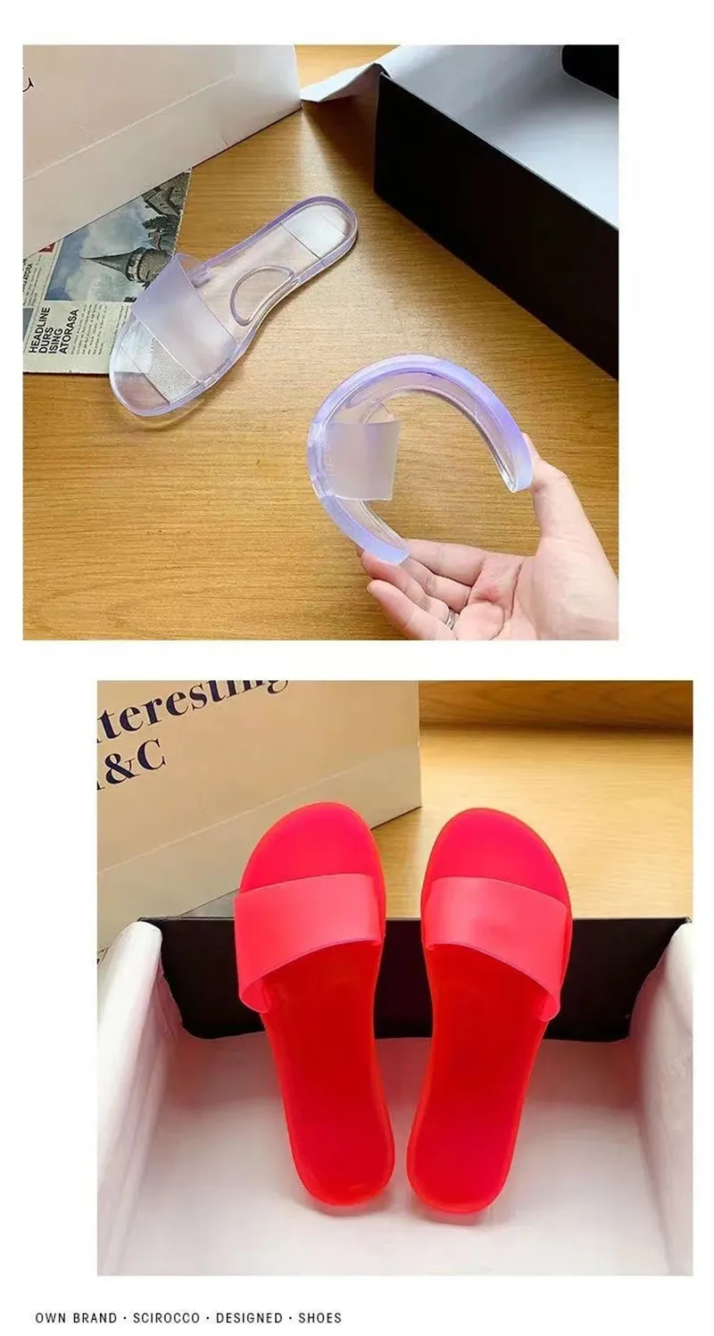 Chinelos femininos de cristal, tamanho grande, novos, da moda, gelatinosos, casuais, para casa, casal, antiderrapantes e anti-odor, Lhshoe_voghion.com