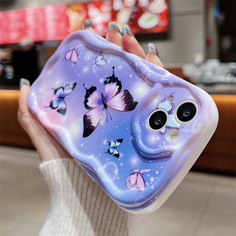 Shockproof Phone Case With Colorful Butterfly Pattern For Iphone_voghion.com