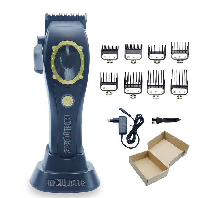 HClippers HC231 Professional Men's Electric Clippers With 8000RPM 4500mAh Large Capacity Battery Hair Trimmer For Barber_voghion.com