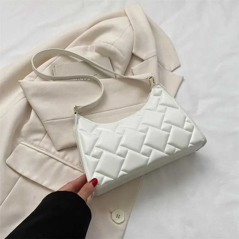 Crescent Shoulder Bag Retro Leather Handbag For Women High End_voghion.com