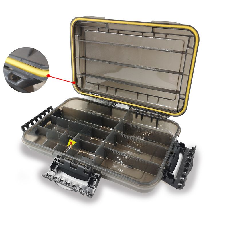 Large Capacity Waterproof Fishing Tackle Box_voghion.com