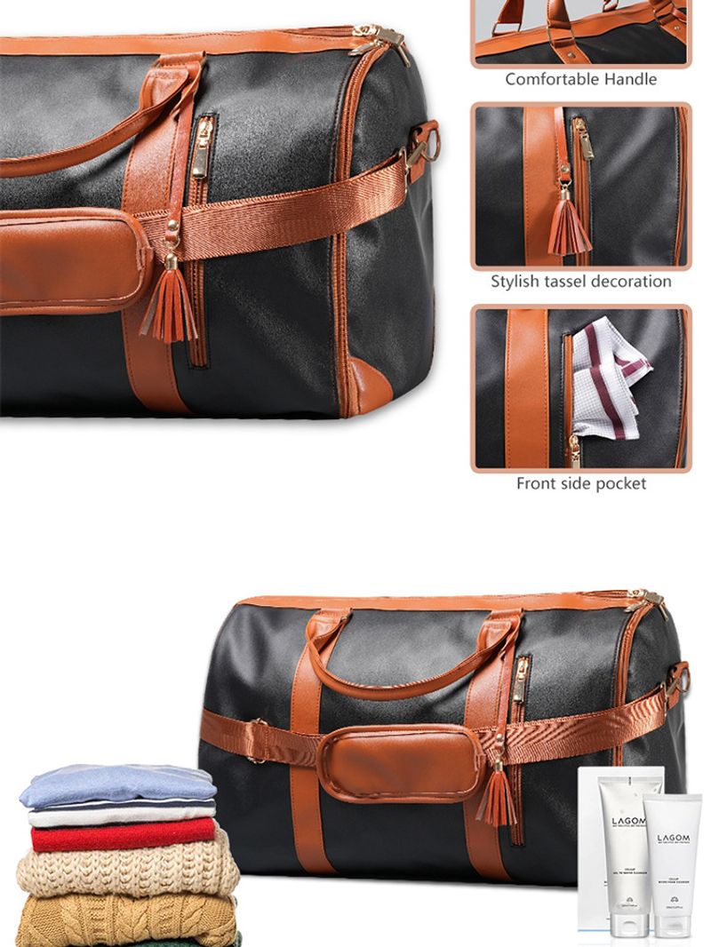 Praktische Reisetasche, faltbarer Kleidersack, neue Handgepäcktasche mit großem Fassungsvermögen, multifunktionale_voghion.com