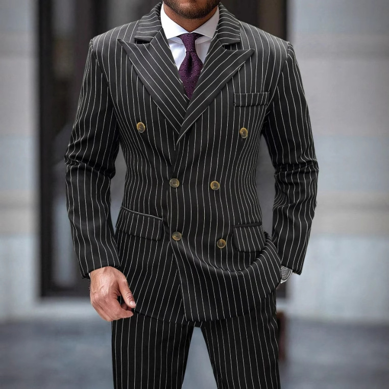 Men's Clothing Striped Business Suits