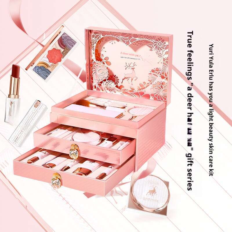 Schönheit & Hautpflege 20-teiliges Set Tanabata Valentinstag Weihnachts-Make-up-Geschenkset_voghion.com