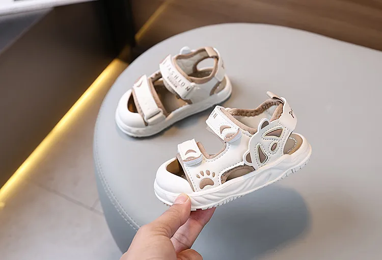 Sandalias de verano para niños, suelas suaves, antideslizantes, para playa, talla 16_voghion.com