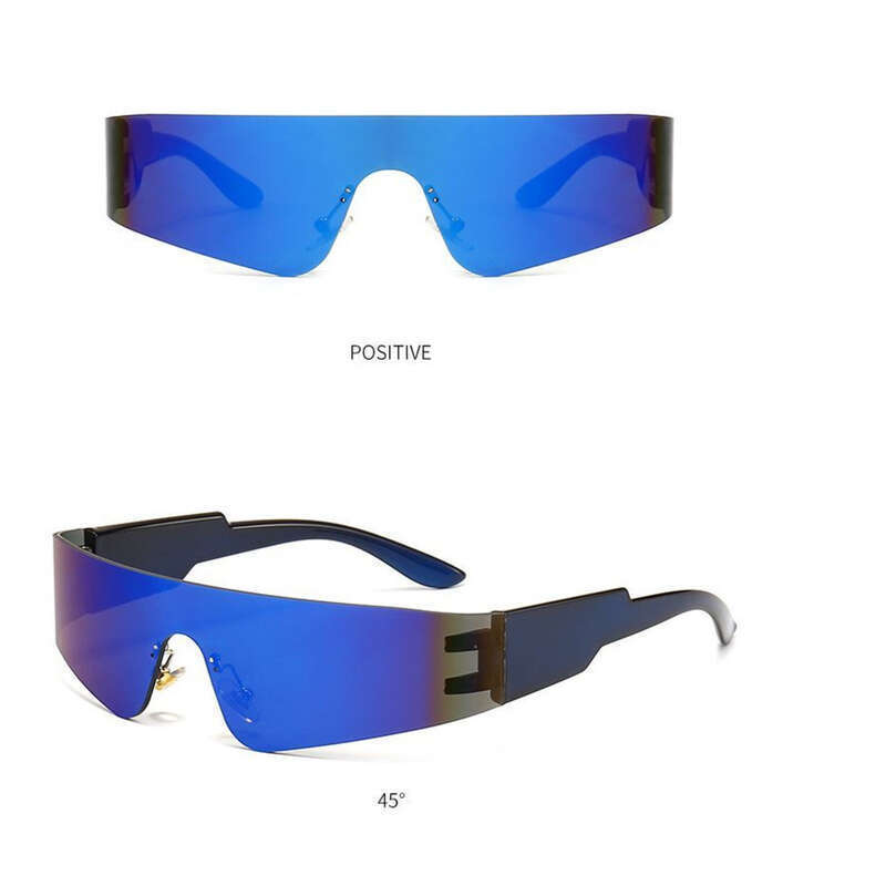 【 Fit Facial Curve 】 Chengkai Cyberpunk Future Technology Frameless Integrated For Driving, Cycling, Street Photography,_voghion.com
