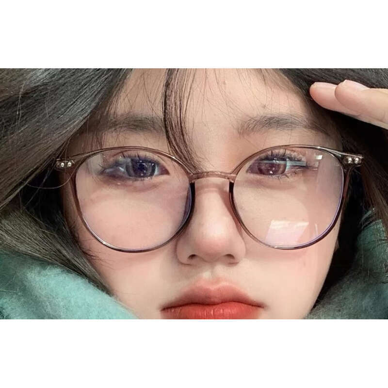 Montature per occhiali da sole piatti da uomo e da donna, anti-blu, marroni_voghion.com