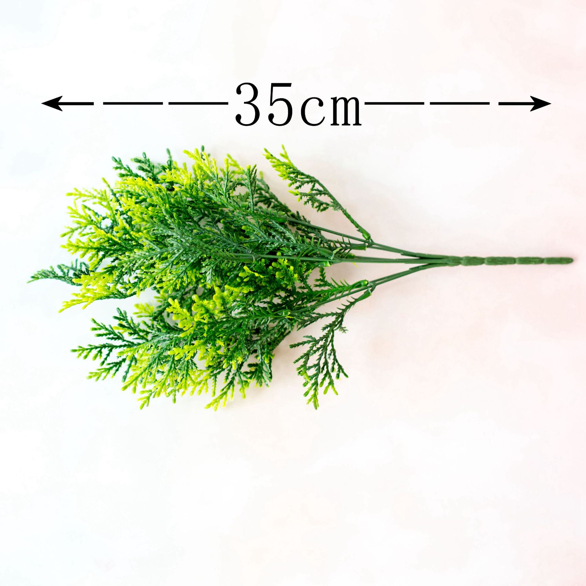 Künstliche Blumen, Pflanzenwandmaterialien, künstliche Pflanzen, 7-zackiges Wassergras, kleines Farngras, Blumenfarnpflanzen-Großhandel_voghion.com