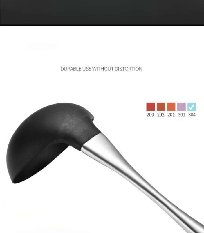 Non Stick Special Silicone Shovel, Heat-resistant Household Stir Fry Kitchenware Set, Soup Spoon Frying Shovel Does Not_voghion.com