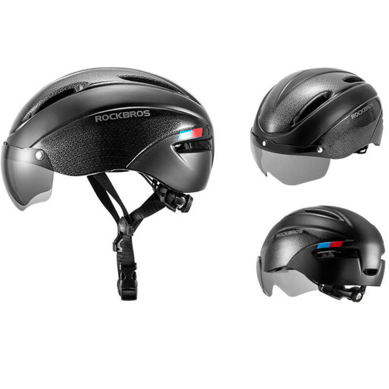 ROCKBROS Cycling Helmet, Road Mountain Bike, Male And Female Integrated Safety Hat_voghion.com