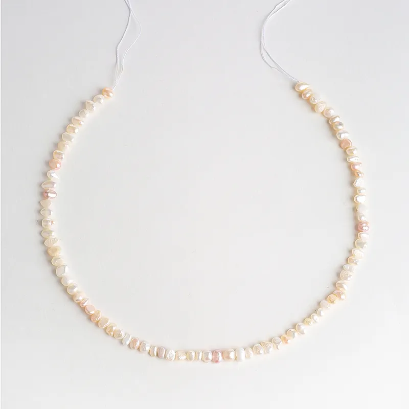 Chains Freshwater Pearl Necklace Women Vintage Clavicle Chain Set Mother's Day Gift For Mom_voghion.com