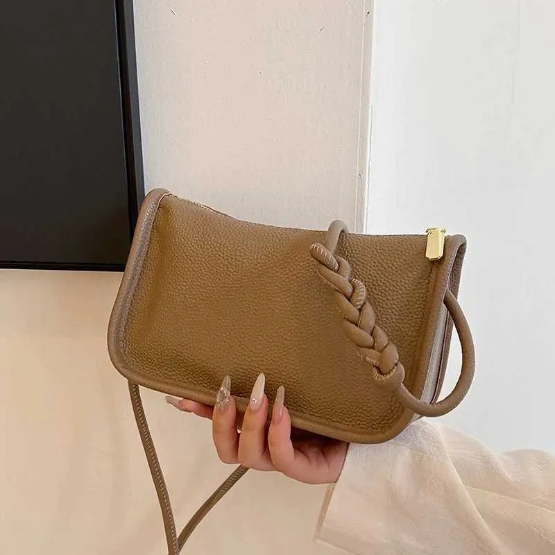 100 % echtes Rindsleder aus echtem Leder Sac Mode Frauen Umhängetaschen für Damen Neue Schultertasche mit hoher Kapazität Handtasche_voghion.com