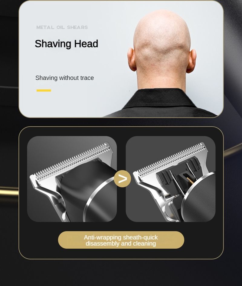 Elctric Vintag T9 Hair Trimmr Bard Shavr for Mn Barbr Clippr Exquisit Haircut Carving Skull Shaving Cutting_voghion.com