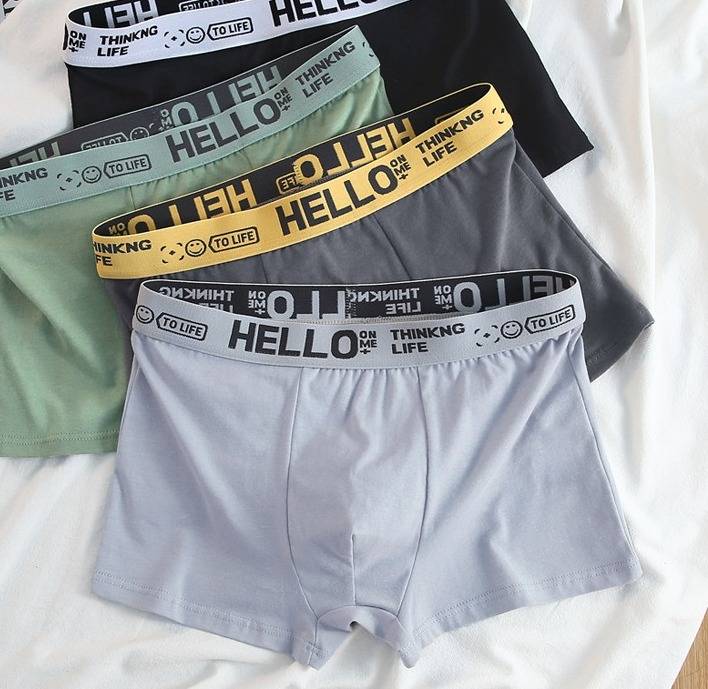 Men's Boxer Briefs 4-Pack - Moisture-Wicking Breathable Underwear With Comfort Fit & Stylish Designs For Daily Wear & Sports_voghion.com