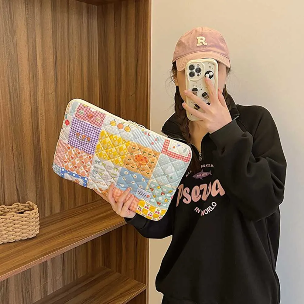 wer Pattern Laptop Sleeve Case Bags Shockproof Computer Cover Bag Tablet Pouch for book Air Pro 11 13 14 15 Inch_voghion.com