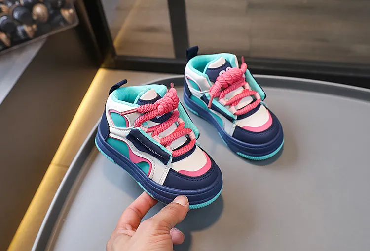 Designer Boys Girls Sport Kids Trainers For Cutefeet Toddler Children Comfortable Walking Shoes Size 21 - 32_voghion.com