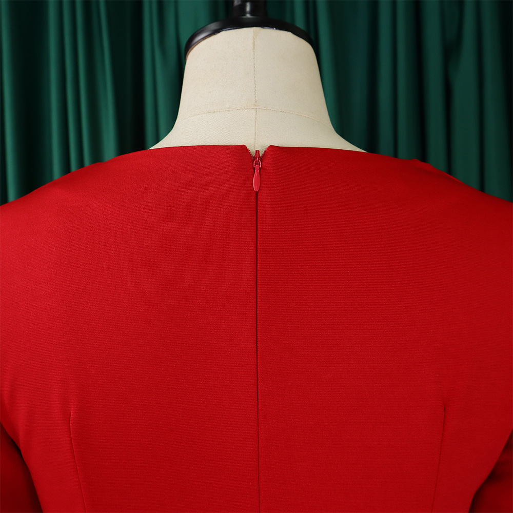 Damenmode OL-Set mat gerüschtem V-Ausschnëtt an Tops an Hosen aus zwee Deeler_voghion.com