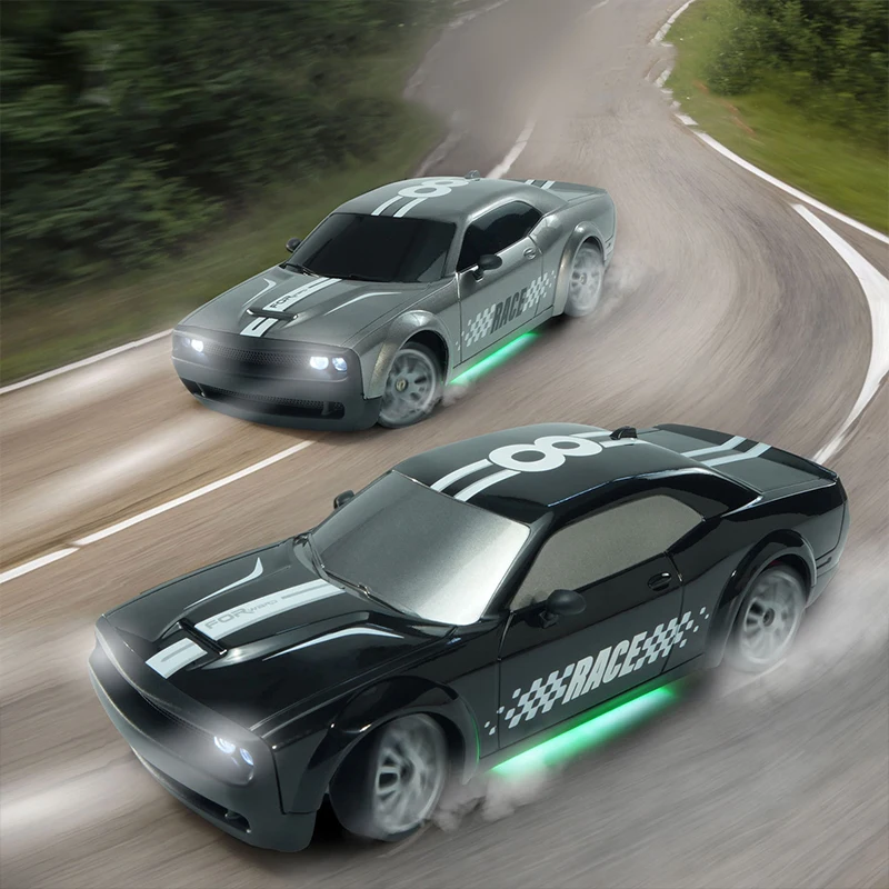Remote Control Drift Car 4wd Race Car With Led Lights For Kids_voghion.com