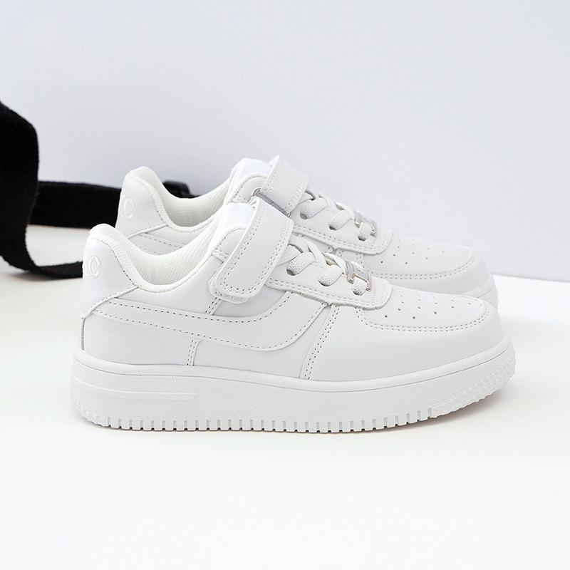 Scarpe casual per bambini, scarpe bianche per studenti, scarpe nuove per ragazzi primavera 2024, scarpe da ginnastica per ragazze, versatili_voghion.com
